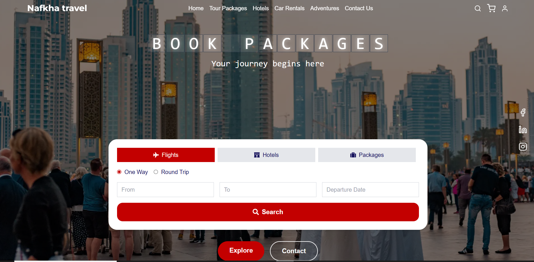 High-Performance Travel Website (Next.js)
